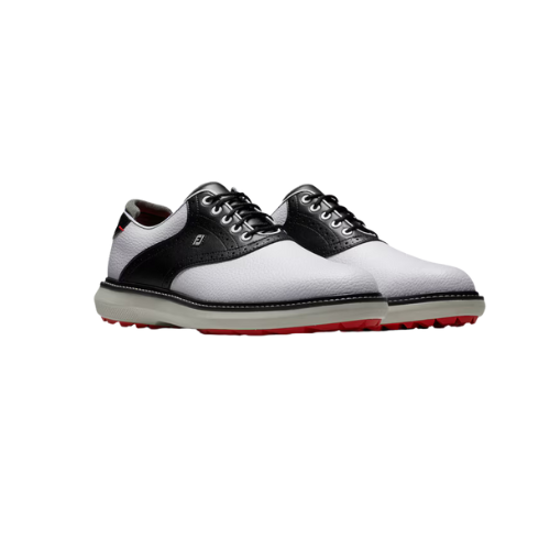 Footjoy Traditions- White/Black/Grey - SA GOLF ONLINE
